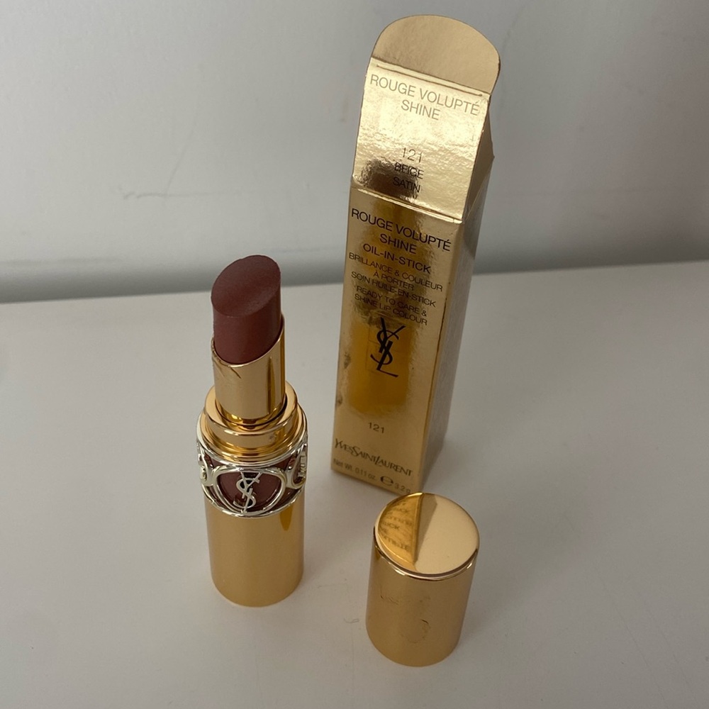 Yves Saint Laurent YSL Loveshine Lip Oil Stick 121 Beige Satin BRAND NEW